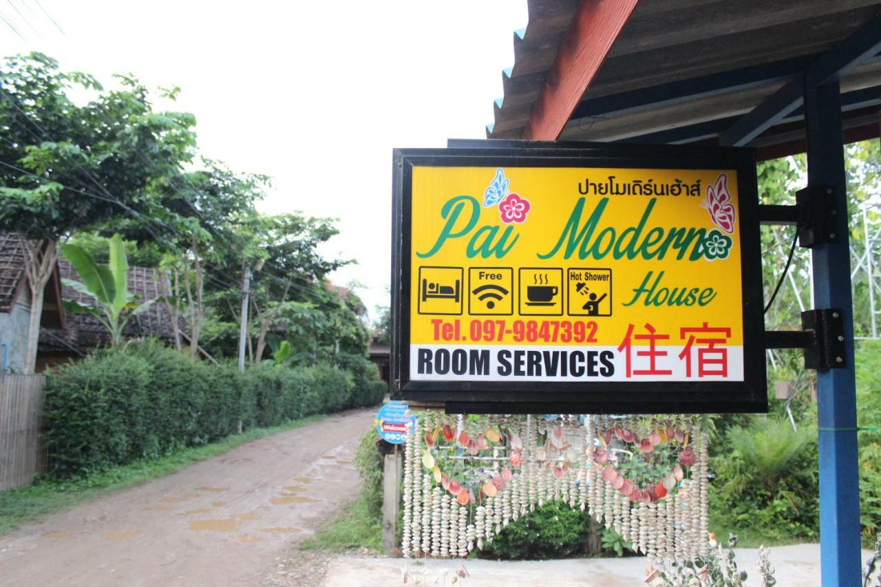 Pai Modern House Hotel ภายนอก รูปภาพ